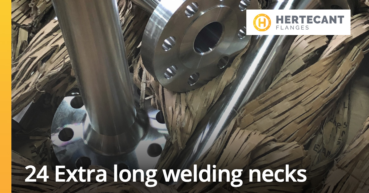 24 Extra long welding necks for France