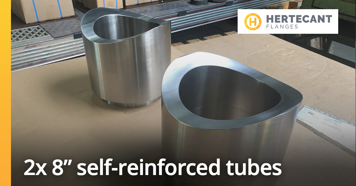 2x 8” self-reinforced tubes  for Holland