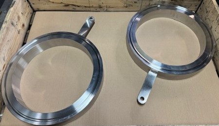 2x Special Spacer flanges in F44 in 3 weeks time
