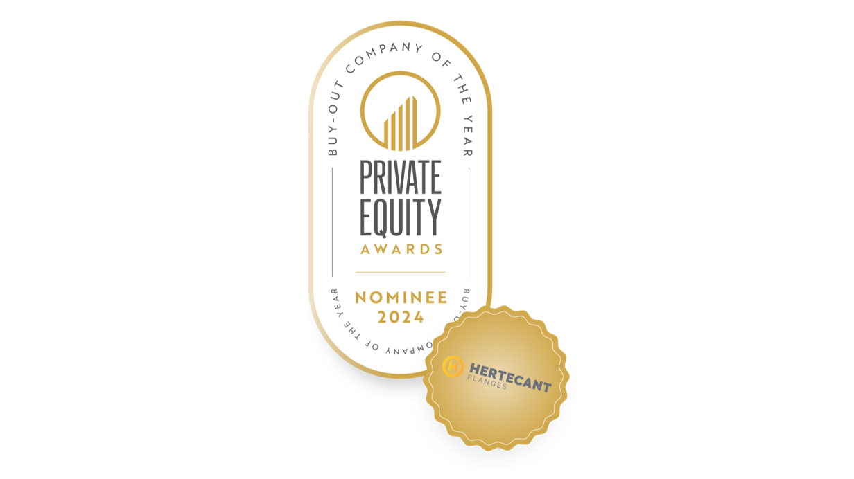 Hertecant Flanges nominated for the BVA Private Equity Awards